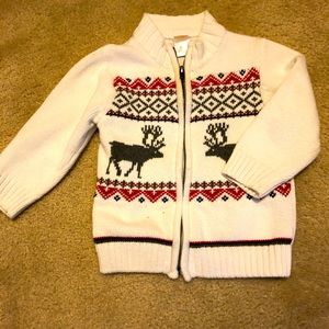 Gymboree Boys sweater with zipper 18-24 months